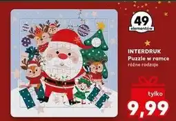 Kaufland Puzzle w ramce 49 el. Interdruk oferta