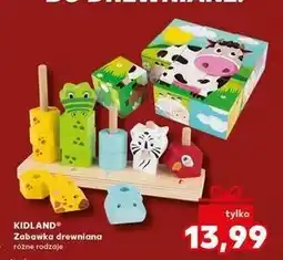 Kaufland Zabawka drewniana do układania Kidland oferta