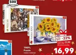 Kaufland Puzzle 500 elementów Trefl oferta