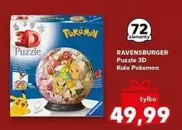 Kaufland Puzzle 3d 72 el. pokemon Ravensburger oferta
