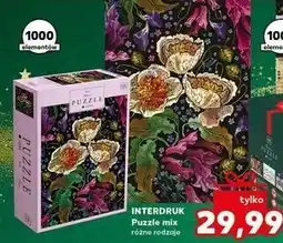 Kaufland Puzzle mix 100 el. Interdruk oferta