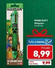 Kaufland Długopis 6 kolorów minecraft oferta