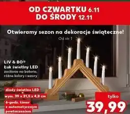 Kaufland Łuk świetlny led Liv & Bo oferta