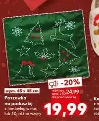 Kaufland Poszewka dekoracyjna na poduszkę 45 x cm oferta