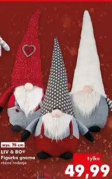 Kaufland Figurka gnoma 75 cm Liv & Bo oferta