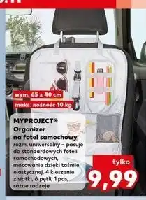 Kaufland Organizer samochodowy na fotel 65 x 40 cm K-Classic Myproject oferta