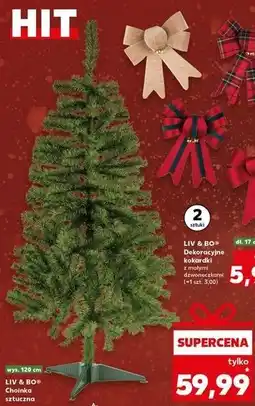 Kaufland Choinka sztuczna 120 cm Liv & Bo oferta
