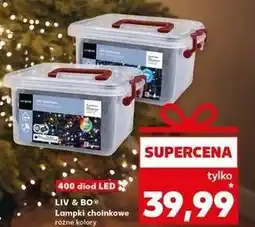 Kaufland Lampki 400 led Liv & Bo oferta