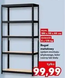 Kaufland Regał metalowy 180 x 90 40 oferta