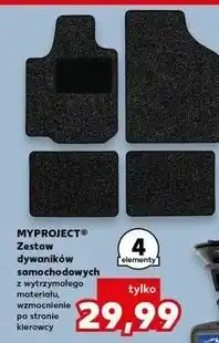 Kaufland Dywaniki samochodowe K-Classic Myproject oferta