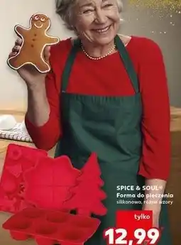 Kaufland Forma do pieczenia silikonowa 26.4 x 17.3 4 cm Spice&Soul oferta