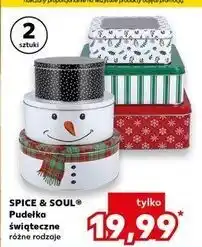 Kaufland Pudełko świąteczne Spice&Soul oferta