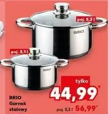 Kaufland Garnek stalowy 5.3 l Brio oferta