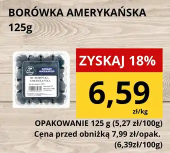 Borówka amerykańska 125g Supeco