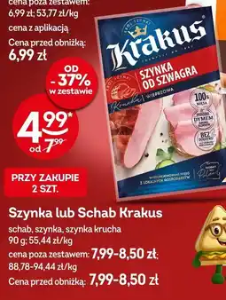 Żabka Szynka lub Schab Krakus 90g oferta