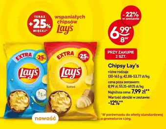 Chipsy Lay's różne rodzaje