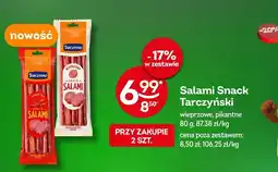 Żabka Salami Snack Tarczyński pikantne oferta