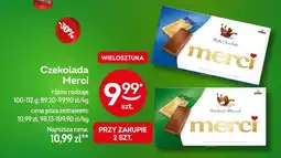 Żabka Czekolada Merci różne rodzaje oferta