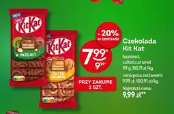 Żabka Czekolada Kit Kat Salted Caramel oferta