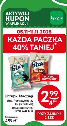 Żabka Chrupki Maczugi Star fromage frito lay oferta