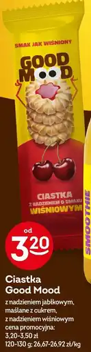 Żabka Ciastka Good Mood z nadzieniem wiśniowym oferta