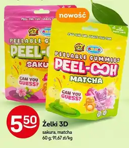 Żabka Żelki 3D matcha Peel-Ooh oferta