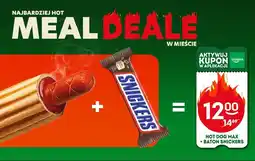 Żabka Hot Dog Max + baton Snickers Żabka oferta