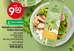 Żabka Sałatka z kurczakiem i makaronem Lunchbox Dobra Karma oferta