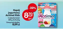 Żabka Napój jogurtowy Actimel Kids truskawka-banan oferta