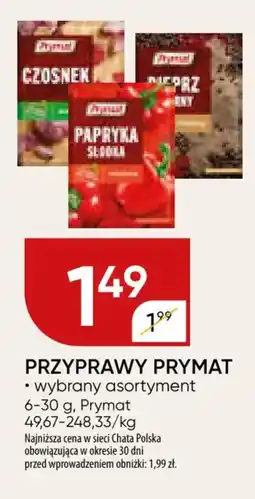 Chata Polska Przyprawy prymat oferta