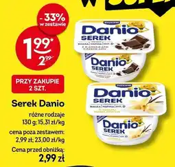 Żabka Serek Danio różne rodzaje oferta