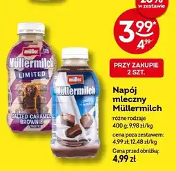 Żabka Napój mleczny Müllermilch różne rodzaje oferta