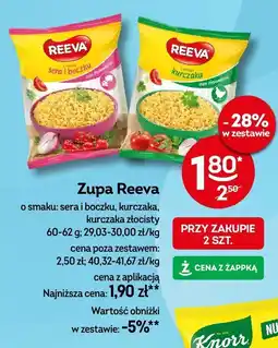 Żabka Zupa Reeva kurczaka oferta
