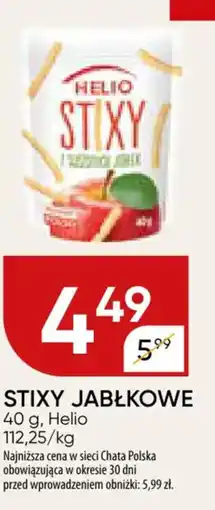 Chata Polska Stixy jabłkowe helio oferta