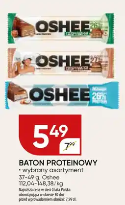 Chata Polska Baton proteinowy oshee oferta
