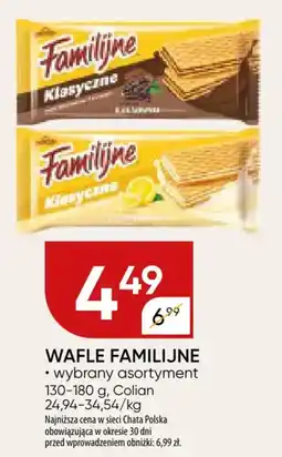 Chata Polska Wafle familijne colian oferta