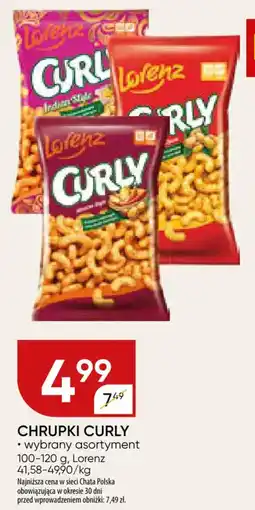 Chata Polska Chrupki curly lorenz oferta