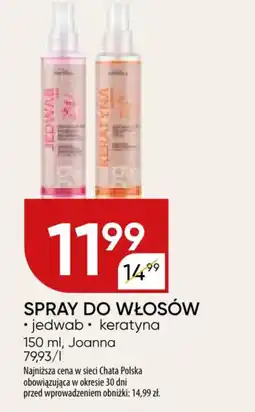 Chata Polska Spray do włosów joanna oferta