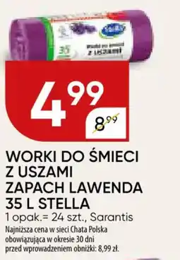 Chata Polska Worki do śmieci z uszami zapach lawenda stella Sarantis oferta