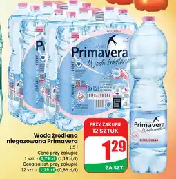 Dino Woda niegazowana Primavera oferta