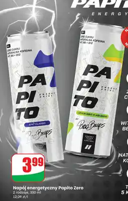 Dino Napój energetyczny epic classic Papito Energy oferta