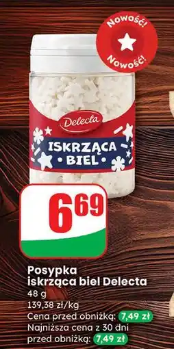 Dino Dekoracja iskrząca biel Delecta oferta
