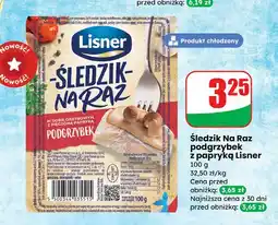 Dino Śledzik z podgrzybkami Lisner Na Raz oferta