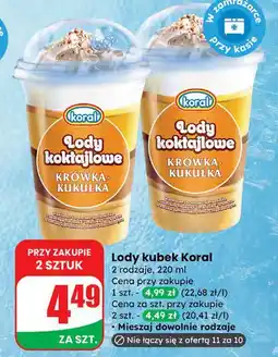 Dino Lody krówka-kukułka Koral Koktajlowe oferta