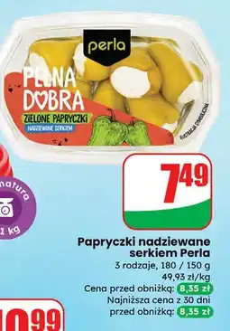 Dino Zielone papryczki nadziewane serkiem Perla Antipasti oferta