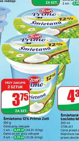 Dino Śmietana 12% Zott Primo oferta