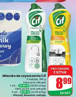 Dino Mleczko do czyszczenia z mikrokryształkami original Cif Cream oferta