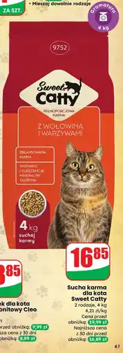 Dino Karma dla kota z wołowiną i warzywami Sweet Catty oferta