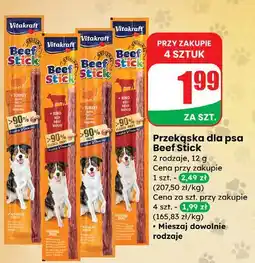 Dino Przysmak dla psa wołowy Vitakraft Beef Stick oferta