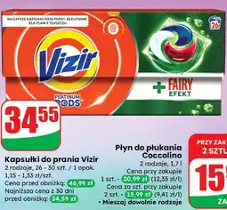 Dino Kapsułki do prania fairy effekt Vizir Platinum Pods oferta